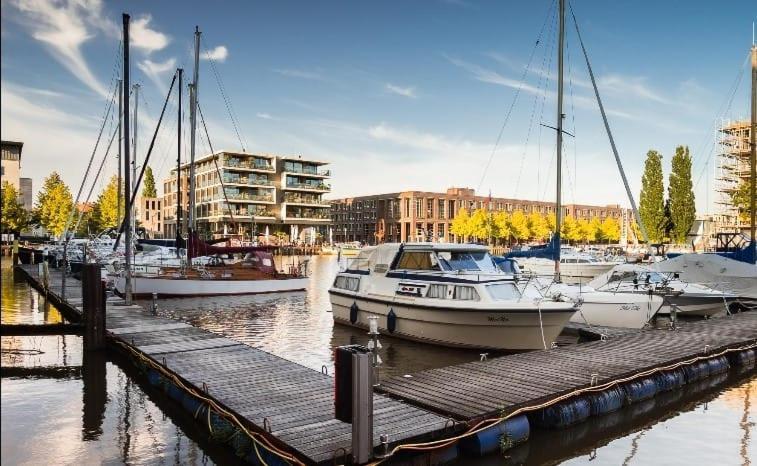 Hafenperle Ferienwohnung Am Alten Stadthafen In Oldenburg - Zentrale City Lage Ngoại thất bức ảnh